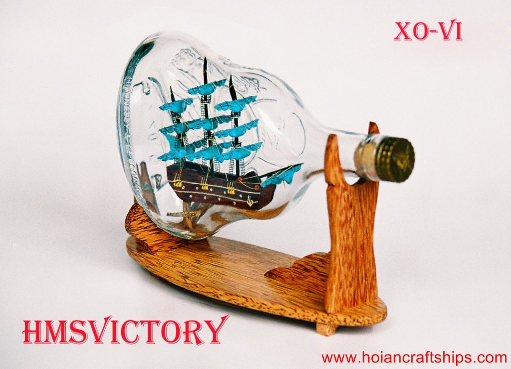 Hms Victory Ship in XO Bottle