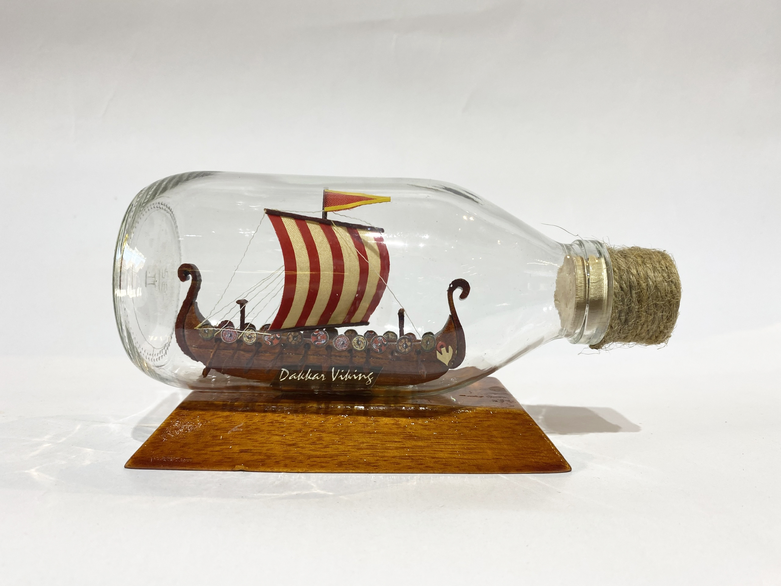 Ship in new bottle (Drakkar Viking)