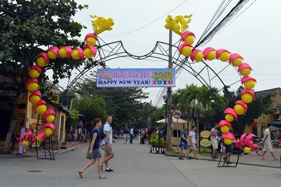 Quang Nam welcomes more than 46,000 tourists on the occasion of new year 2016