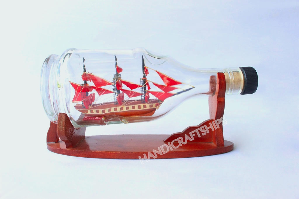 Cutty Sark in Hennessy bottle (Red)