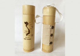Bamboo Thermos Bottle